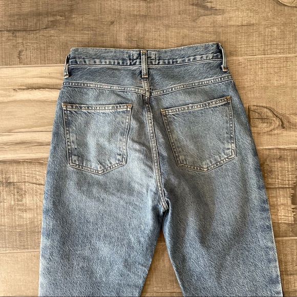 AGOLDE 90’s Pinch Waist straight leg stripe jeans - Picture 6 of 11